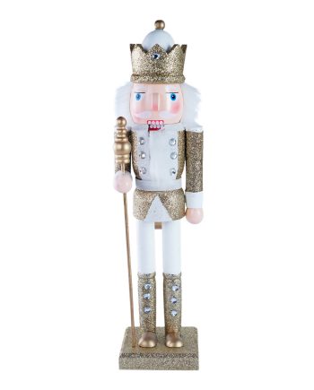 Orašar - 38 cm - Vojnik s krunom