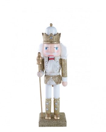 Orašar - 25 cm - Vojnik s žezlom