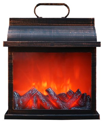Kamin s efektom plamena - 30 x 31.5 x 13 cm