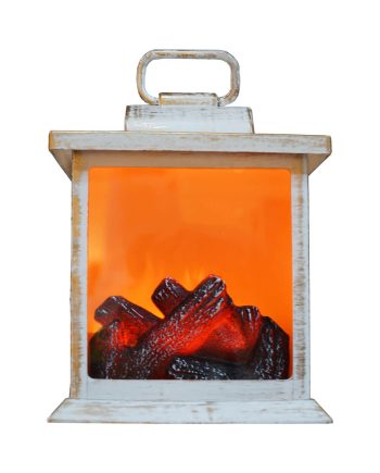 Kamin s efektom plamena - 15 x 12 x 19 cm